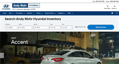 Desktop Screenshot of andymohrhyundai.com