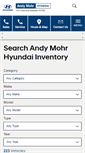 Mobile Screenshot of andymohrhyundai.com